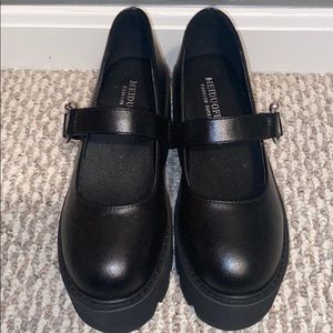 Platform “Mary Jane” shoes